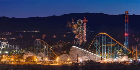 Celebrate America's Birthday with Roller Coasters and Fireworks at Six Flags Magic Mountain